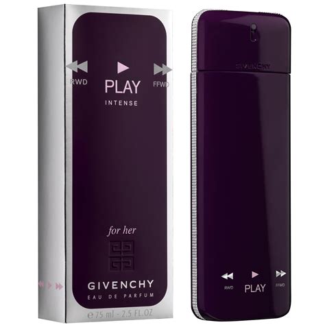 givenchy play for her eau|Givenchy play intense for her.